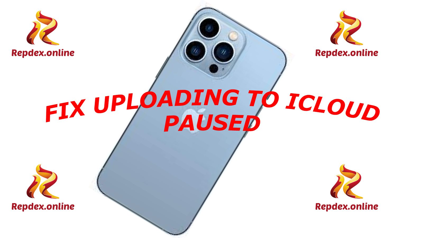 FIX UPLOADING TO iCLOUD PAUSED
